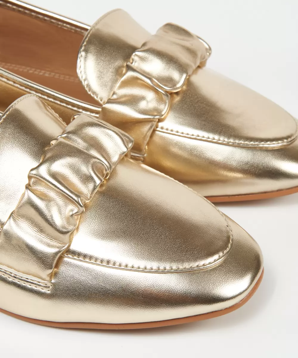 Marypaz Mocasines Platas Mujer Zapato Mocasín Detalle - 2