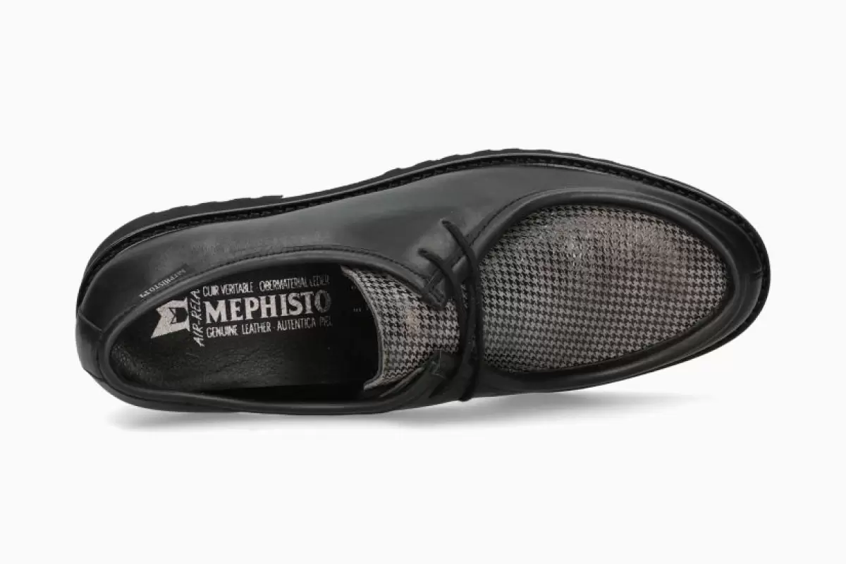 Mephisto Mujer Sonie Negro Zapatos Barato - 1