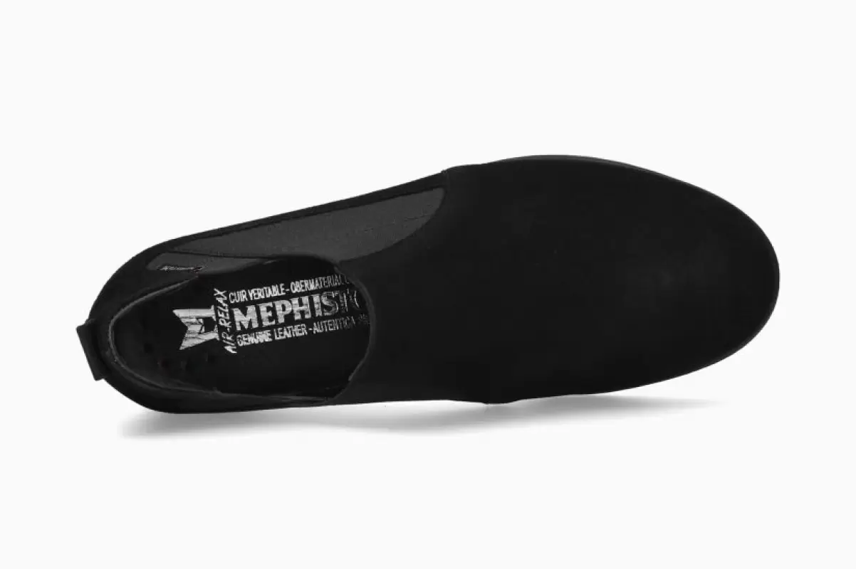 Mujer Mephisto Comercio Zapatos Negro Ibelina - 1