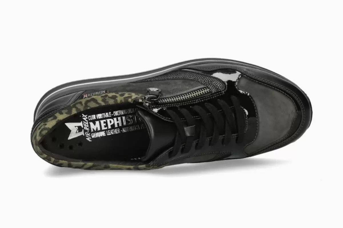 Mephisto Negro Olimpia Mercado Mujer Zapatos - 1