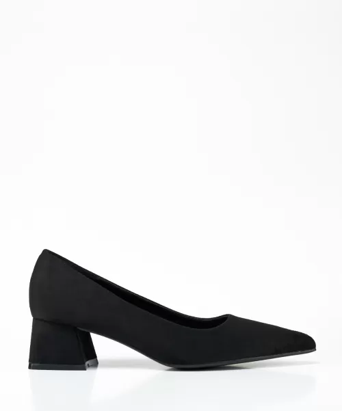 Mujer Marypaz Zapatos De Tacón Zapato Salón Tacón Bloque Efecto Negros
